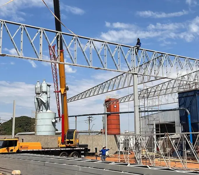 Projeto de estrutura metálica DIAÇO 7