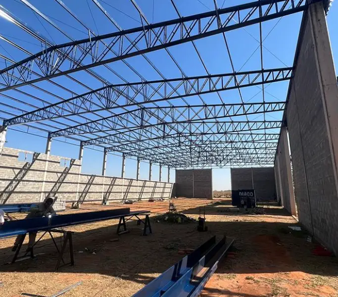 Projeto de estrutura metálica DIAÇO 8